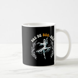 Pas De Boo-rée Spooky Halloween Ghost Ballet Dans Koffiemok