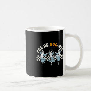 Pas De Boo-rée Spooky Halloween Ghost Ballet Dans Koffiemok