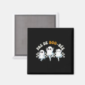 Pas De Boo-rée Spooky Halloween Ghost Ballet Dans Magneet (Voorkant / Achterkant)