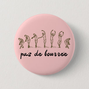 pas de Bourree Ronde Button 5,7 Cm