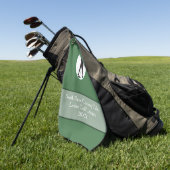 Pas de dameshanddoek van het Golf aan Golfhanddoek (Groen)