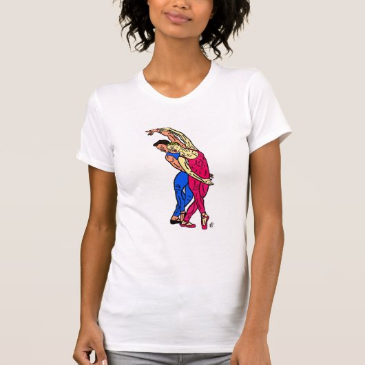 Pas De Deux 1  T-shirt (Voorkant)