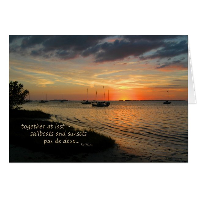 "Pas de deux" ~ Crystal Beach, Florida (Voorkant Horizontaal)