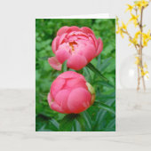 Pas DE Deux Kaart (Gele Bloem)