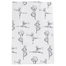 Pas de Doodle Ballerina Ballet Dancer Overweging Medium Cadeauzakje