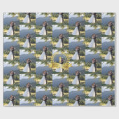 Pas de Eerste Jubileum van de Weddenschap aan Cadeaupapier (Vlak)