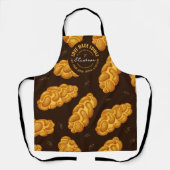 Pas de eigen Challah Pattern Baker aan Schort (Voorkant)