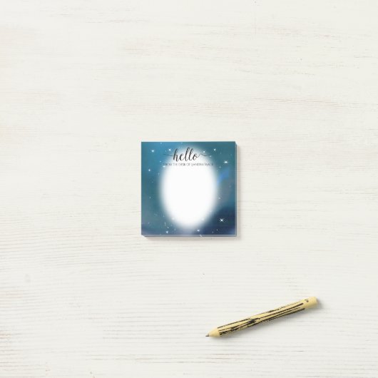 Pas de Everafter aan zoals de Stars Post-it® Note (Op bureau)