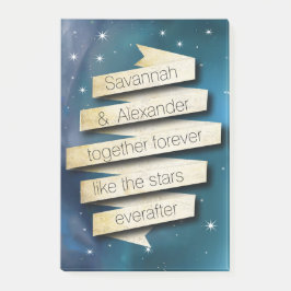 Pas de Everafter aan zoals de Stars Post-it® Note