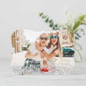 Pas de feestelijke feestdagen aan voor uw vriend kaart (Staand voorkant)