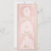 Pas de Foto sparen de Datum aan Save The Date (Achterkant)