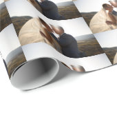 Pas de foto van het eerste Jubileum-huwelijk aan m Cadeaupapier (Rol Hoek)