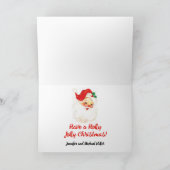 Pas de Foto van het Pet aan uploadt Favoriete toev Feestdagen Kaart (Binnen)