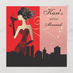 Pas de Gebeurtenissen van de Partij van de Meisjes Kaart