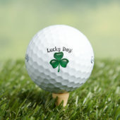 Pas de heerlijke dag aan! Shamrock Golfballen (Insitu Shirt)