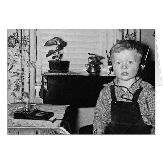 Pas de Humoureuze Caption van Radio Boy uit 1950 a (Voorkant Horizontaal)