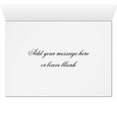 Pas de huwelijksdagkaart aan - Mr & Mrs. (Binenzijde Horizontaal (Onderkant))