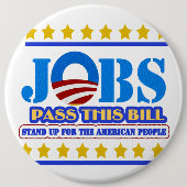 PAS DE JOB BILL NEE BUTTON (Voorkant)
