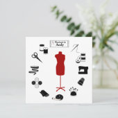 Pas de kaart met Label Flat-kaart aan (Staand voorkant)