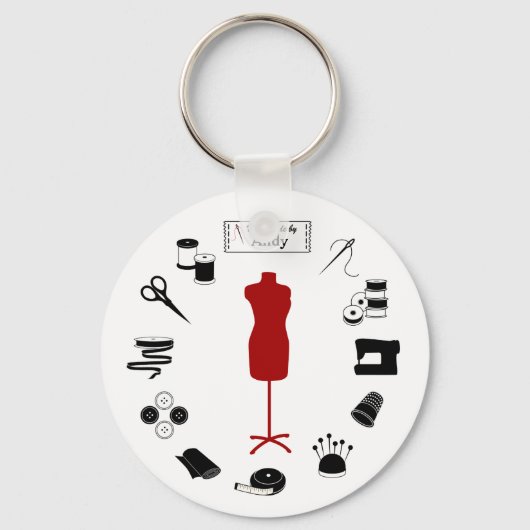 Pas de Label Keychain aan (Voorkant)