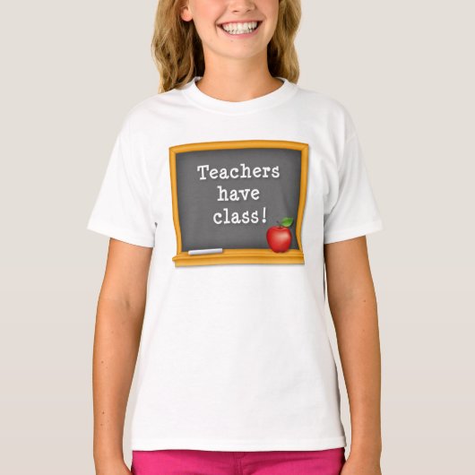 Pas de leerkrachten van het Kind aan met de klas: T-shirt (Voorkant)