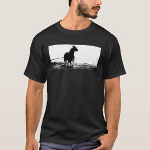 Pas de lopende Pop van paarden aan de Moderne Sjab T-shirt