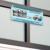 Pas de Mobiele Dienst van de Voertuigkoplamp aan S Spandoek (Buitenkant Gebouw)