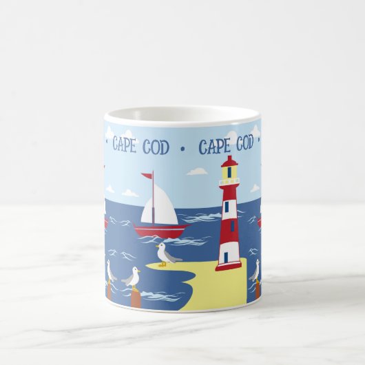 Pas de Mok van de het Souvenirkoffie van de zomerv (Center)