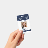 Pas de naam van de schoolkaart aan ID-kaart van le Badge (Handheld)