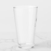 Pas de namen, initialen en frasen Love aan Glas (Rechts)