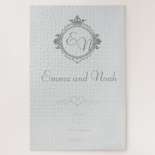 Pas de namen, initialen en frasen Love aan Legpuzzel (Verticaal)