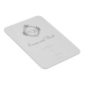 Pas de namen, initialen en frasen Love aan Magneet (Rechterzijde)