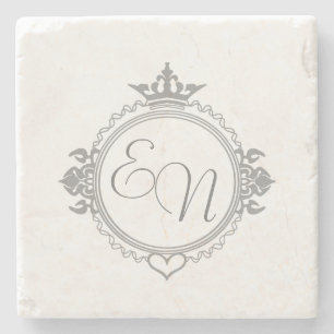 Pas de namen, initialen en frasen Love aan Stenen Onderzetter