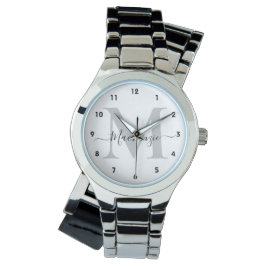 Pas de Omloop van de Naam van het Initiaal van Mon Horloge