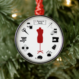 Pas de Ornament van het Etiket aan