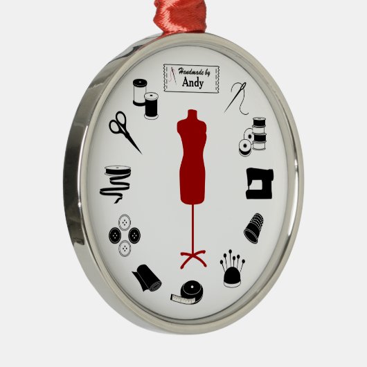 Pas de Ornament van het Etiket aan (Rechts)