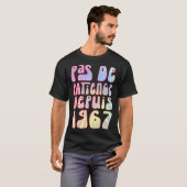 Pas de Patience Depuis 1967 56 Ans Anniversaire Ré T-shirt (Voorkant volledig)