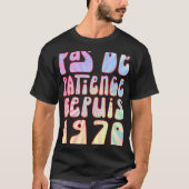 Pas de Patience Depuis 1970 53 Ans Anniversaire Ré T-shirt (Voorkant)