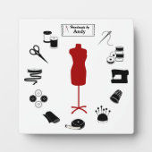 Pas de plaque van het Etiket aan Fotoplaat (Voorkant)