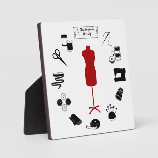 Pas de plaque van het Etiket aan Fotoplaat (Voorkant)