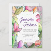 Pas de prachtige Waterverf aan die wordt geschetst Kaart (Voorkant)