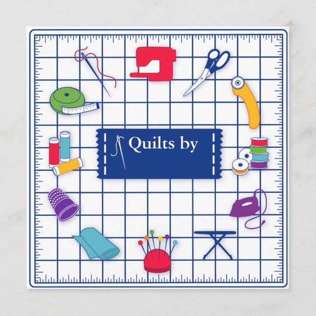 Pas de Quilt Tijd van het Etiket aan (Voorkant)