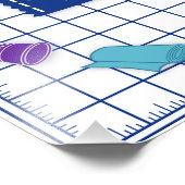 Pas de Quilt Tijd van het Etiket aan Foto Afdruk (Hoek)