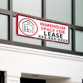 Pas de ruimte van het Pakhuis voor de Omheining va Spandoek (Buitenkant Gebouw)