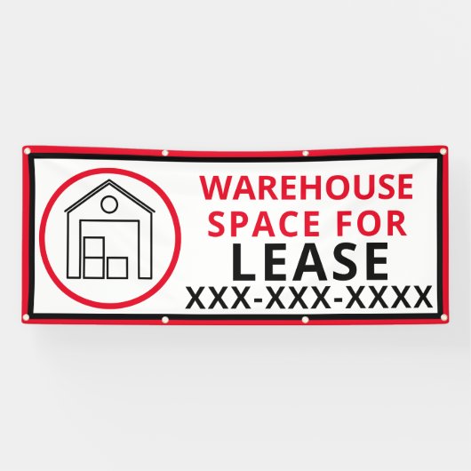 Pas de ruimte van het Pakhuis voor de Omheining va Spandoek (Horizontaal)