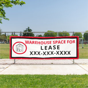 Pas de ruimte van het pakhuis voor de Omheining va Spandoek