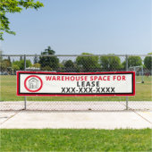 Pas de ruimte van het pakhuis voor de Omheining va Spandoek (Insitu)