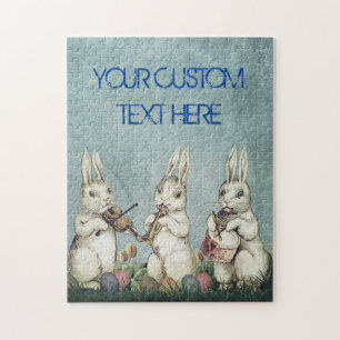 Pas de  Rustige Bunnies van EASTER van de Douane a Legpuzzel