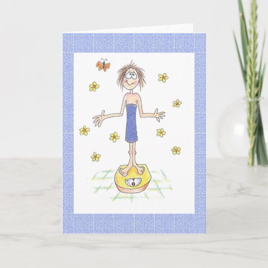 Pas de schalen aan (geen Verse binnen) Kaart (Voorkant)