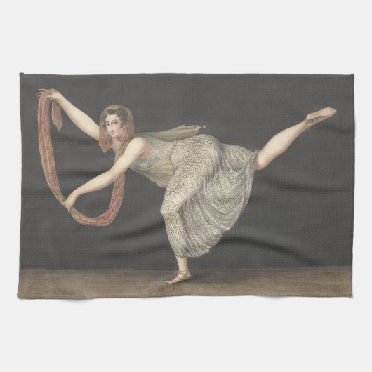 Pas-de-Shawl Dance Annette Kobler Amsterdam 1812 Theedoek (Horizontaal)